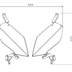 Προστατευτικό φαναριού Puig BMW F 900 XR διάφανο
