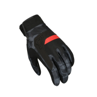 Γάντια Macna Congra καλοκαιρινά μαύρα-κόκκινα