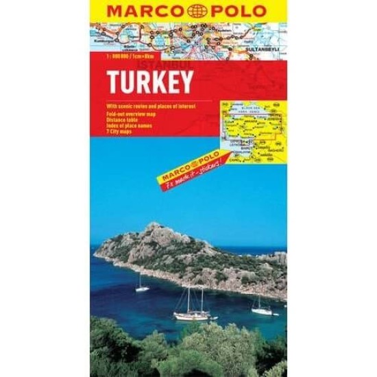 Χάρτης Τουρκίας Marco Polo 1:800.000
