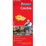 Χάρτης Τσεχίας Michelin road map