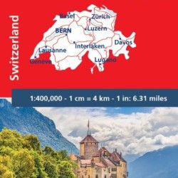 Χάρτης Ελβετίας Michelin road map