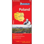 Χάρτης Πολωνίας Michelin road map