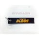 Μπρελόκ με λογότυπο KTM μαύρο - πορτοκαλί
