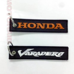 Μπρελόκ με λογότυπο Honda Varadero μαύρο - λευκό - κόκκινο