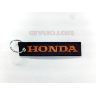 Μπρελόκ με λογότυπο Honda μαύρο - κόκκινο