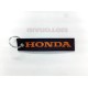 Μπρελόκ με λογότυπο Honda μαύρο - κόκκινο