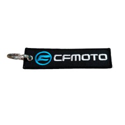 Μπρελόκ με λογότυπο CFMoto μαύρο - λευκό