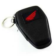 Θήκη κλειδιών σκληρή με κρίκο Honda logo κόκκινο