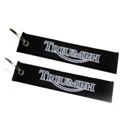 Μπρελόκ με λογότυπο Triumph μαύρο - γκρι - μπλε