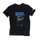 T-shirt -Ready to PASS- Baros premium μαύρο