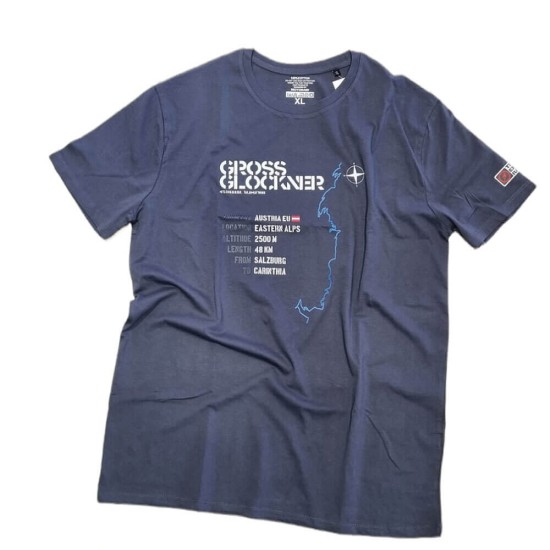T-shirt -Ready to PASS- Grossglockner premium ανθρακί