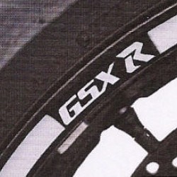 Αυτοκόλλητο τροχών Suzuki GSXR (χρώματα)