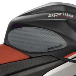 Πλαϊνά προστατευτικά ντεποζίτου έλξης One Design HDR Aprilia Tuono 660 διάφανα