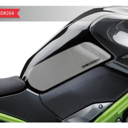 Πλαϊνά προστατευτικά ντεποζίτου έλξης One Design HDR Kawasaki Z 900 διάφανα