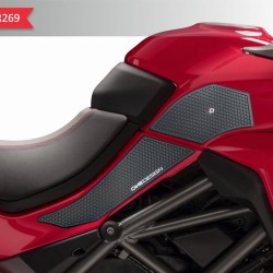 Πλαϊνά προστατευτικά ντεποζίτου έλξης One Design HDR Ducati Multistrada 1260 μαύρα