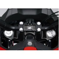 Κάλυμμα πλάκας τιμονιού One Design Honda NC 700-750 X carbon look