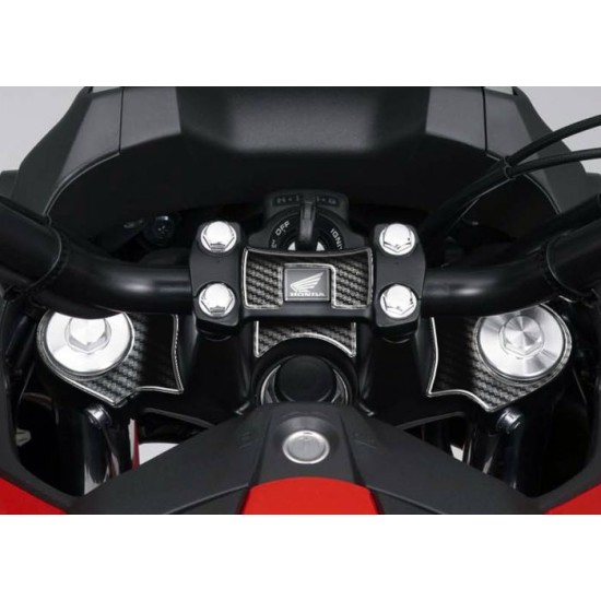 Κάλυμμα πλάκας τιμονιού One Design Honda NC 700-750 X carbon look