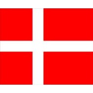 Αυτοκόλλητο σημαία Δανία