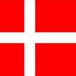 Αυτοκόλλητο σημαία Δανία