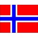 Αυτοκόλλητο σημαία Νορβηγίας
