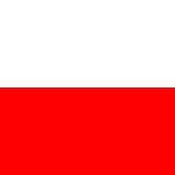 Αυτοκόλλητο σημαία Πολωνίας