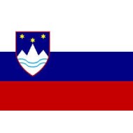 Αυτοκόλλητο σημαία Σλοβενίας