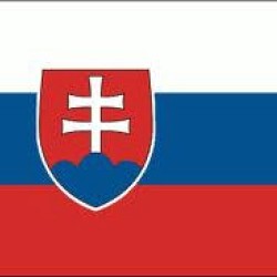 Αυτοκόλλητο σημαία Σλοβακίας