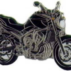 Pin (καρφίτσα) Yamaha FZR 6 Fazer μαύρο (μπρελόκ)
