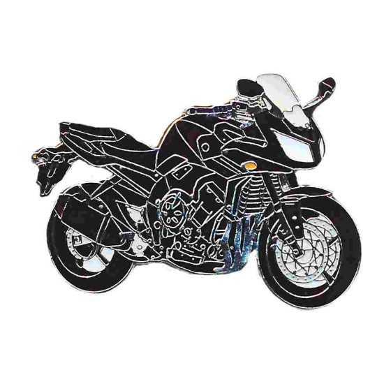 Pin (καρφίτσα) Yamaha Fazer 800 μαύρο (μπρελόκ)