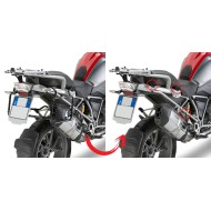 Βάσεις πλαϊνών βαλιτσών (ίσιες) rapid release GIVI BMW R 1200 GS LC 13-