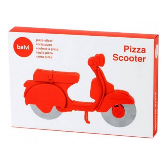 Κόφτης pizza scooter κόκκινος