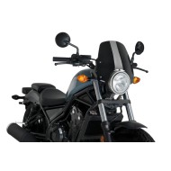 Ζελατίνα Puig Naked New Generation Sport Honda CMX 500 Rebel μαύρη