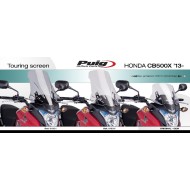 Ζελατίνα Puig Touring Honda CB 500 X -15 ελαφρώς φιμέ