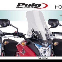Ζελατίνα Puig Touring Honda CB 500 X -15 μαύρη
