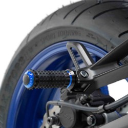 Ρυθμιζόμενα μαρσπιέ συνεπιβάτη PUIG Hi-Tech R-Fighter S Yamaha MT-07 Tracer 20- μπλε