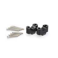 Αποστάτες τιμονιού Puig 30mm Yamaha Tracer 9/GT/GT+ μαύροι