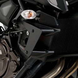 Φτεράκια κάθετης δύναμης Puig Yamaha MT-07 18-20 μαύρα