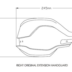 Επεκτάσεις εργοστασιακών χουφτών Puig BMW F 900 GS/ADV. σκούρο φιμέ Επεκτάσεις εργοστασιακών χουφτών Puig BMW F 900 GS/ADV. σκούρο φιμέ