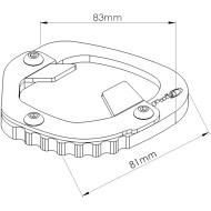 Επέκταση βάσης πλαϊνού σταντ Puig Yamaha Tenere 700