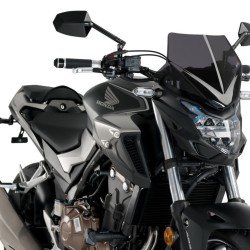 Ζελατίνα Puig Naked New Generation Sport Honda CB 500 F 16- μαύρη