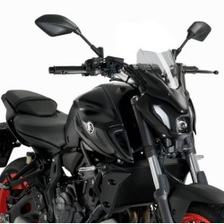 Ζελατίνα PUIG Naked New Generation Sport Yamaha MT-07 21- ελαφρώς φιμέ