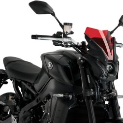 Ζελατίνα PUIG Naked New Generation Sport Yamaha MT-09/SP 21-23 κόκκινη