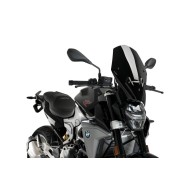Ζελατίνα PUIG Naked New Generation Touring BMW F 900 R μαύρη (OEM BMW βάση στήριξης)