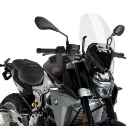 Ζελατίνα PUIG Naked New Generation Touring BMW F 900 R διάφανη (OEM BMW βάση στήριξης)