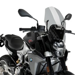 Ζελατίνα PUIG Naked New Generation Touring BMW F 900 R ελαφρώς φιμέ (OEM BMW βάση στήριξης)