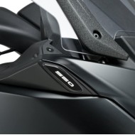 Καπάκια καθρεπτών fairing Puig Yamaha T-MAX 560 -21 μαύρα (σετ)