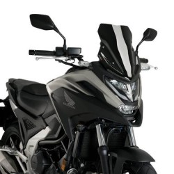 Ζελατίνα Puig Sport Honda NC 750 X 21-24 μαύρη