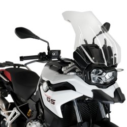 Ζελατίνα Puig Touring Plus BMW F 800 GS 24- (με χαμηλή εργοστασιακή βάση) διάφανη