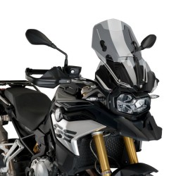 Ζελατίνα Puig Touring-Racing BMW F 850 GS/Adv. (με χαμηλή εργοστασιακή βάση) ελαφρώς φιμέ 