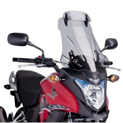 Ζελατίνα Puig Touring με σποιλερ Honda CB 500 X -15 ελαφρώς φιμέ